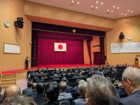★式典会場内（HＣＤ席から）