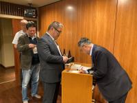 ★受付中の津田、伊藤、池田
