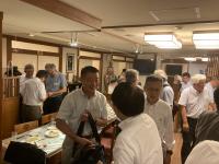 ★懇談中、中澤さん、甲斐田さんら