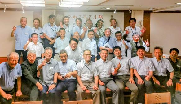 ★今年５回目９月期８５会は、３２名の参加を得て楽しいひと時となりました。<br />所用により、陸の板倉さん、上林さん、萬代さん、海の岩本さん、佐竹さん、空の美川さんが途中退席されています。