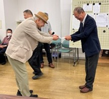 ★ 賞品の授与(全勝者)